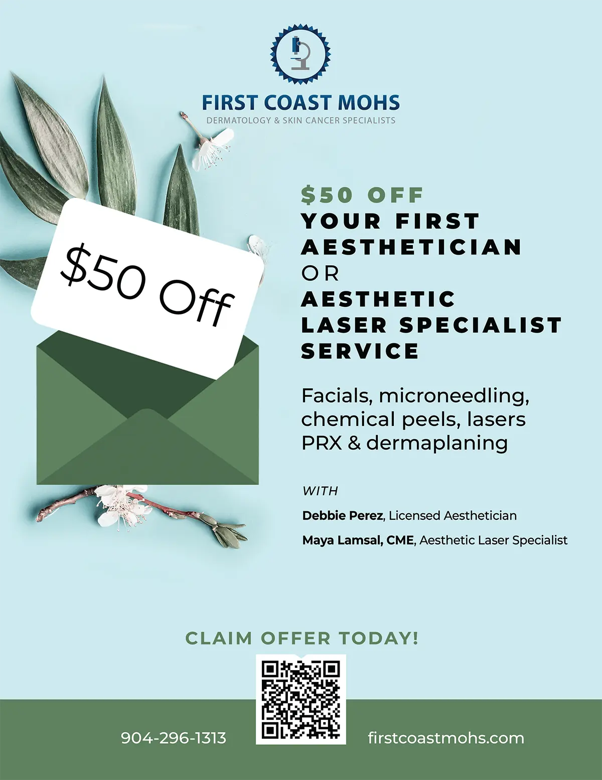 Aesthetician Offer